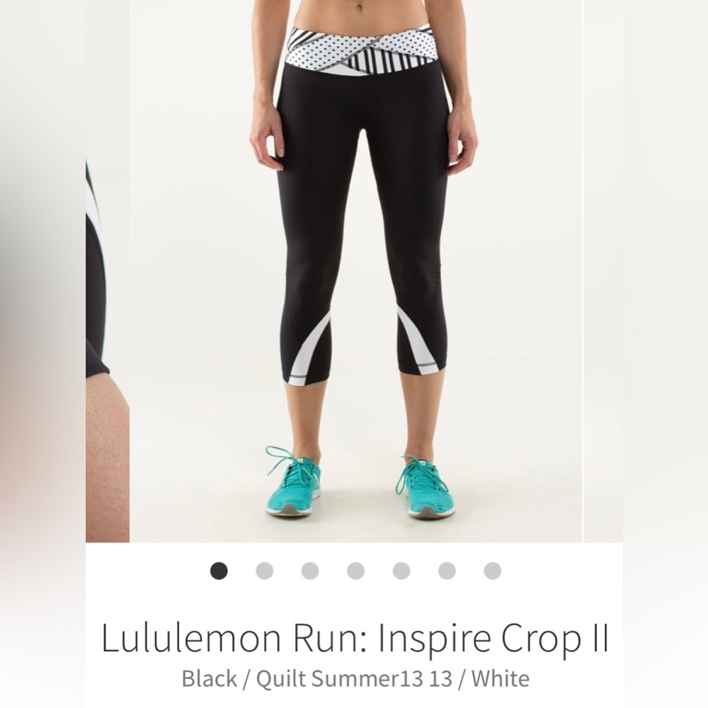 Lululemon run inspire crop II size 12